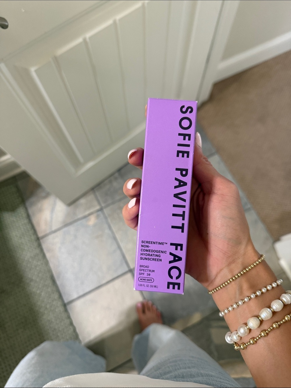 Sofie Pavitt Face Screen Time Sunscreen